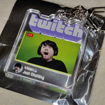 ZETA DIVISION x Twitch 아크릴 키링 k4sen TGS