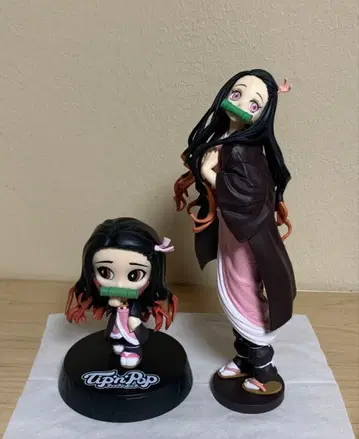 귀멸의 칼날 네즈코 피규어 2세트