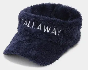 CALLAWAY 플리스 바이저 네이비
