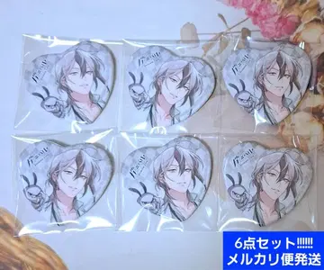 NU:카니발 레이 하트 캔뱃지 세트