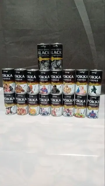 근육맨 x 포카 빈 캔 18종