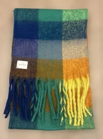 NOISE 멀티 컬러 체크 머플러