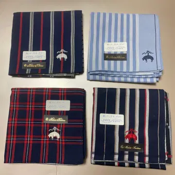 Brooks Brothers 남성용 손수건 4개 세트
