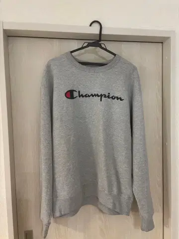 Champion 그레이 맨투맨 트레이닝복 USA L 사이즈