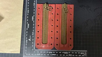 7홀용 지퍼 유닛 빨간색