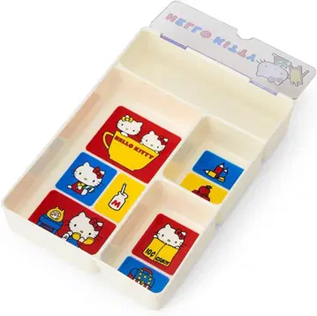 산리오 헬로키티 뚜껑 포함 트레이