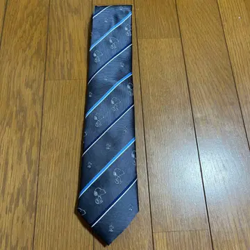 PEANUTS 스누피 넥타이 블루 계열