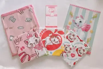 마리 디즈니 핸드 타월 타월 클리어 파일