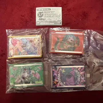 DECO27 가샤폰 거울 4종 세트