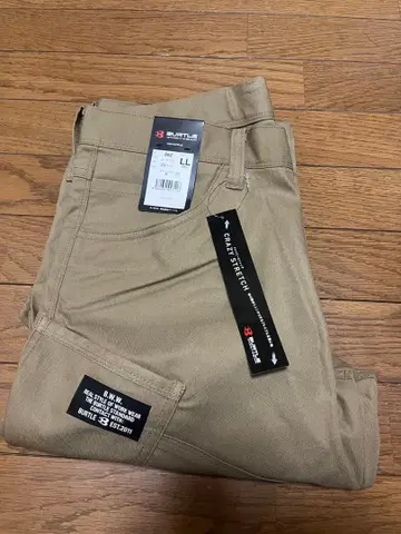 바틀 BURTLE 작업 바지 662 카고 팬츠 LL 미사용 새상품