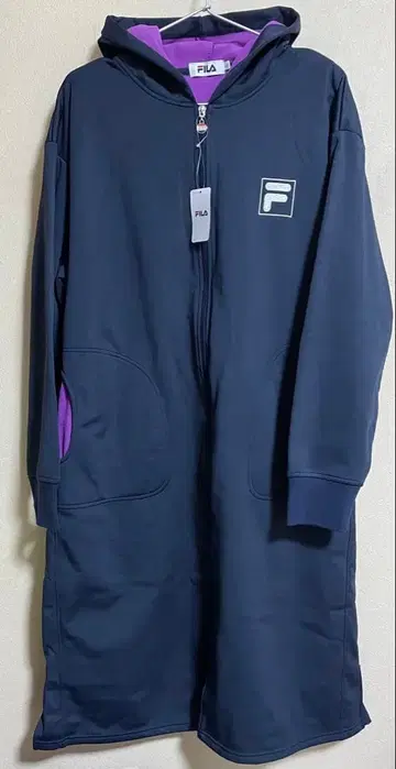 [ 새상품 ] FILA 방풍 안감 플리스 롱 코트 L 사이즈