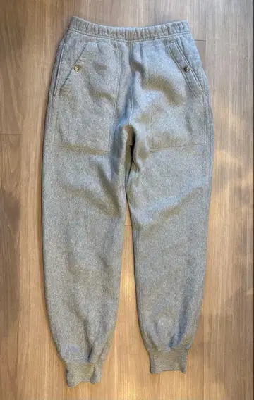 BEAMS PLUS 별주 PEG 스웨트 팬츠 그레이 S