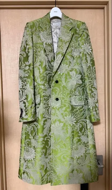 DRIES VAN NOTEN 자수 롱 코트 드리스반노튼