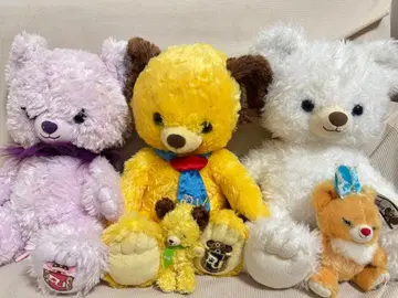 유니베어시티 봉제 인형 세트