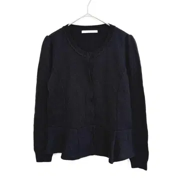 [LUCA LADY LUCK LUCA] 니트 가디건 (F) 프릴 밑단