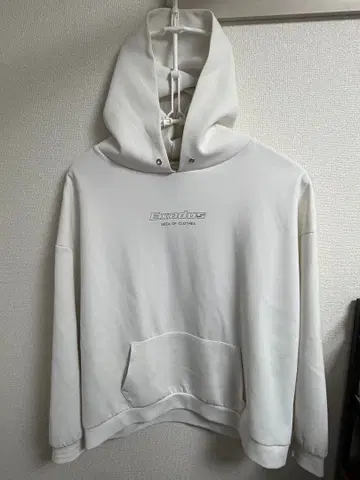 Exodus 화이트 후드티