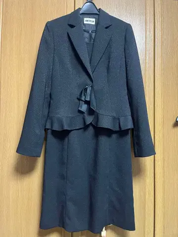 [ 블랙 원피스 수트 세트 ] 9호