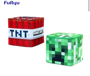 당일 발송 Minecraft TNT 크리퍼 수납 박스 택 포함 새상품