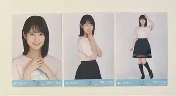 노기자카46 브로마이드 마스다 미리온 카가와 라이브 T셔츠 3종 컴프