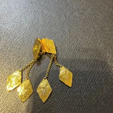 소니아 리키엘 빈티지 귀찌 골드 컬러