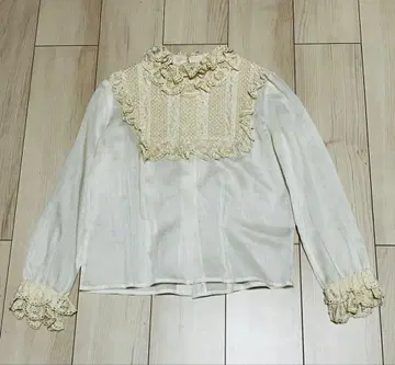 빈티지 앤티크 레이스 블라우스