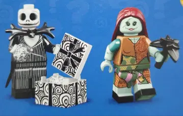 잭 & 샐리 LEGO 미니 피규어 디즈니 시리즈 2