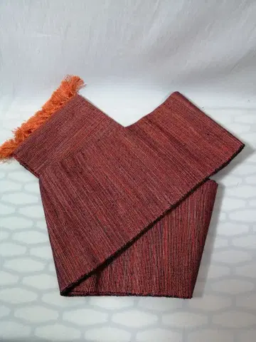 반폭 오비 견직 계열 실