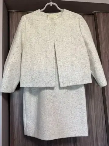 UNITED ARROWS 화이트 스커트 셋업