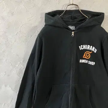 빈티지 후드티 풀 집업 NARUTO 코믹스 백 프린트 IW3