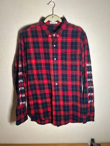 dreamteam 드림팀 체크 무늬 긴팔 셔츠 XL