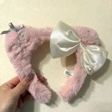 USJ 키티 머리띠 핑크