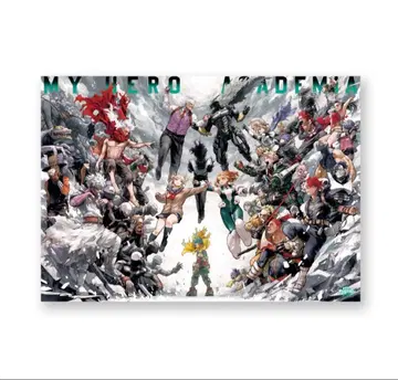 나의 히어로 아카데미아 원화전 키 비주얼 포스터