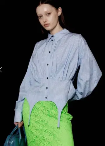 MAISON SPECIAL 2way Corset Shirt 코르셋 셔츠