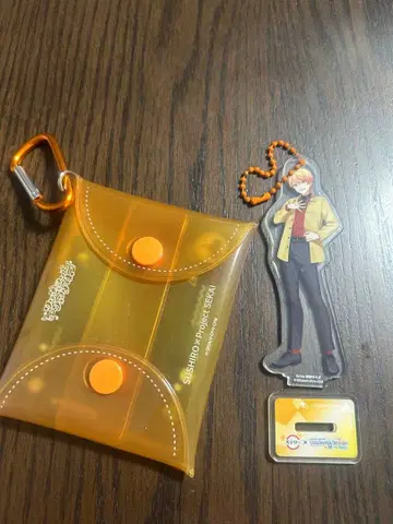 프로세카 스시로 텐마 츠카사 오렌지 케이스와 아크릴 스탠드 세트