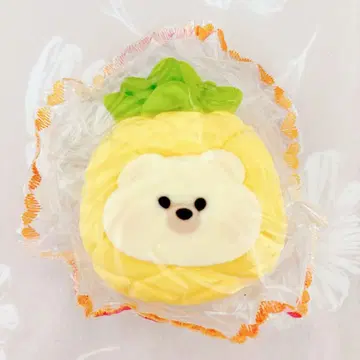 파인애플 곰 해외 스퀴즈 찰칵찰칵
