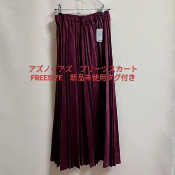 [택 포함 새상품] 아즈 노우 아즈 플러스 플리츠 스커트