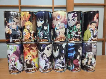 귀멸의 칼날 x DyDo 아이스 라떼 빈 캔 자판기 컴플리트