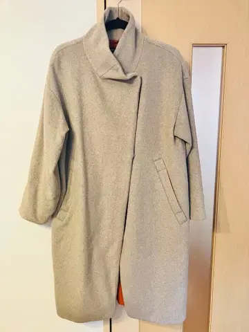 ZARA 롱 코트 베이지 디자인 코트 자라 베이직