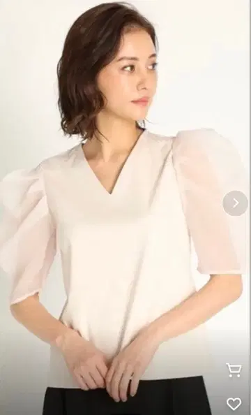 셀포드 시어 슬리브 티셔츠