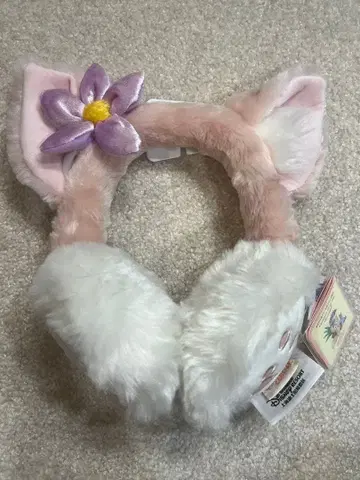 택 포함 새상품 리나벨 귀도리 머리띠 귀마개 홍콩 디즈니