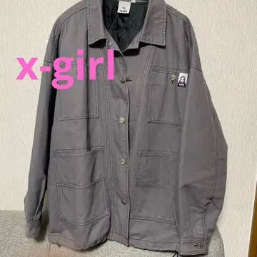 엑스걸 데님 워크 자켓 M