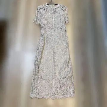 FRAY I.D 레이스 롱 드레스 베이지