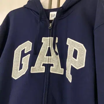 GAP 네이비 풀 집업 후드티