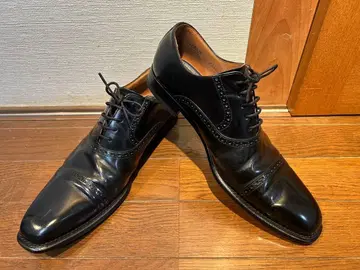 리걸 슈즈 쿼터 브로그 비즈니스 슈즈 블랙 27.0cm