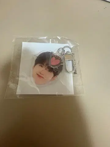 treasure 준규 얼굴 아크릴 키링 기쁨