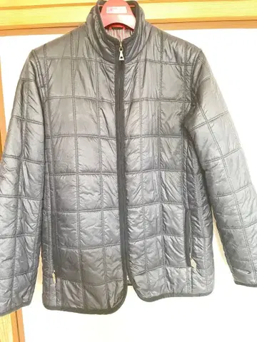 Hush Puppies 블랙 퀼팅 자켓