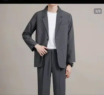 새상품 노브랜드 그레이 자켓 3XL 남성용 수트 빅 사이즈