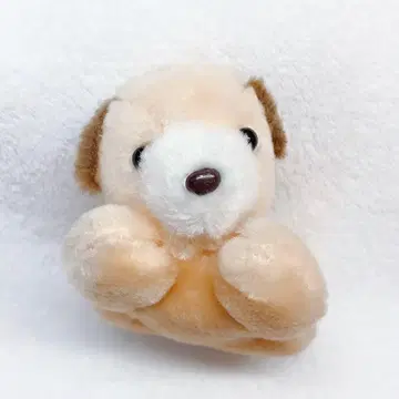 강아지 봉제 인형 쇼와 레트로