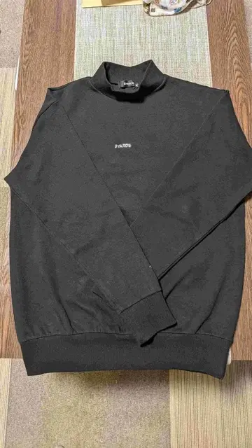 8YARDS 모크넥 풀오버 블랙 사이즈: M