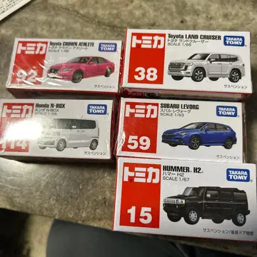 토미카 미니카 세트 5대